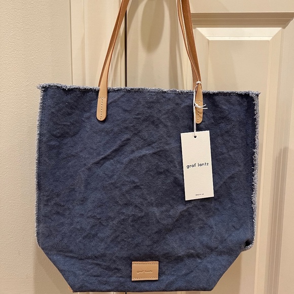 Graf Lantz Hana Canvas Tote - Horizon, NWT - Picture 2 of 6